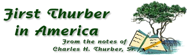 First Thurber in America
